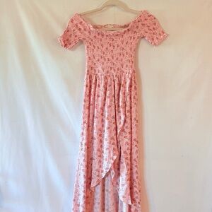 Forever 21 Pink Floral Kids Dress